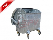 1100L Galvanized Dustbin